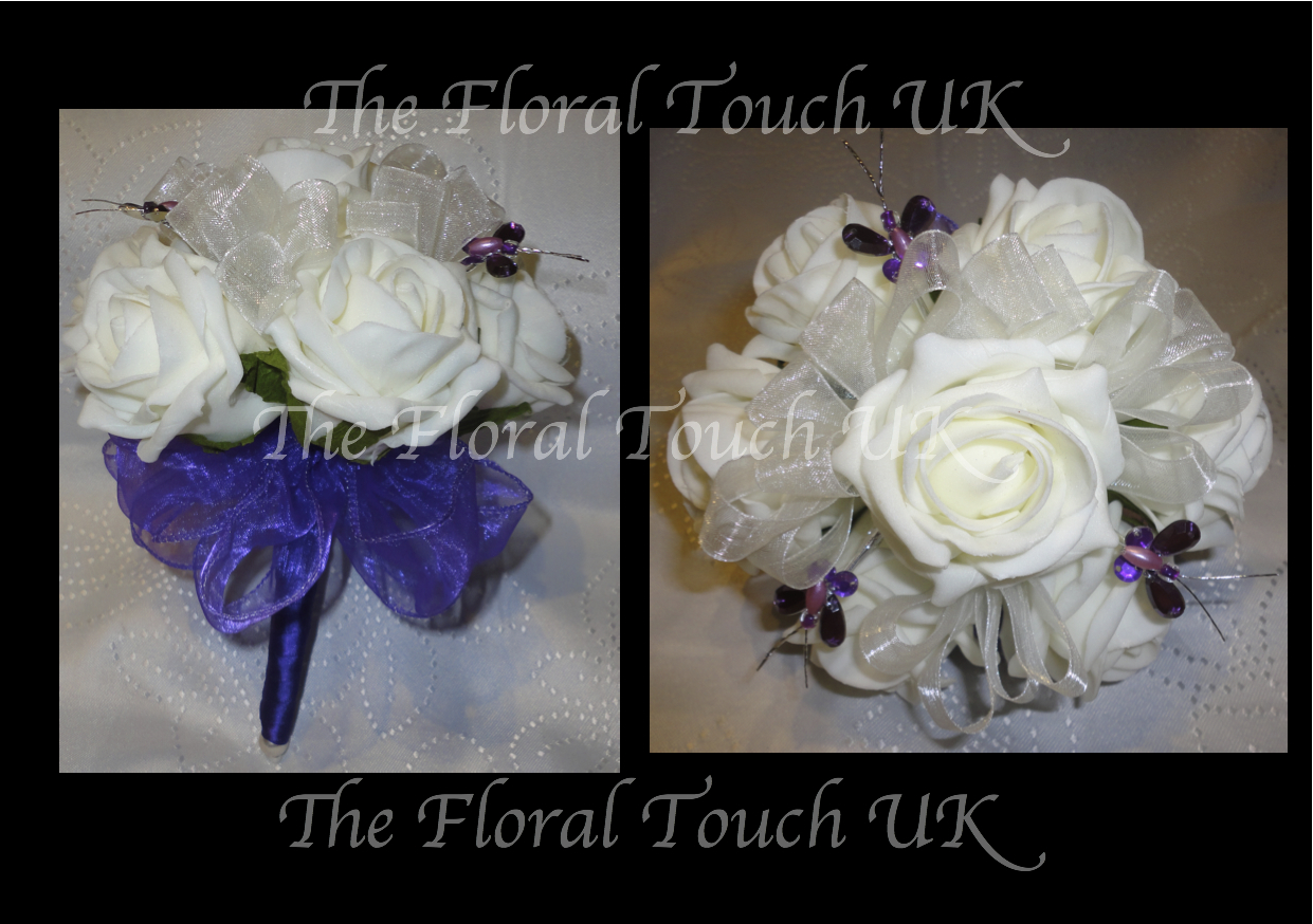 Flower Girl Bouquets Posies For Flower Girls Silk Bouquets For